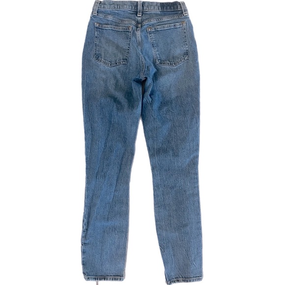 Abercrombie & Fitch The Skinny High Rise Jeans Button Fly in Medium Wash 27/4 - Picture 5 of 7